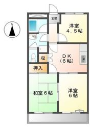 ダイナーズハイツの間取り画像