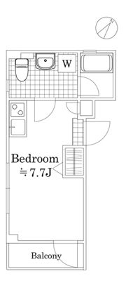 アパートメントTS02の間取り画像