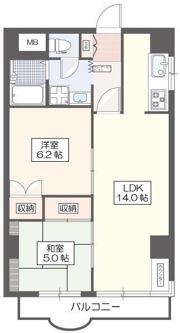 ヴィザージュ三鷹の間取り画像