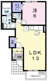 ミルフロールⅣBの間取り画像