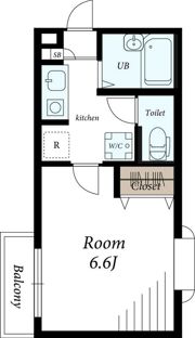 ベルダ・ビレッジオⅡの間取り画像