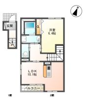 コンフォール2番館の間取り画像
