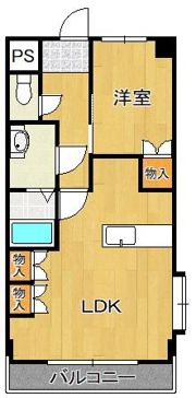 ロイヤルガーデン壱番館の間取り画像