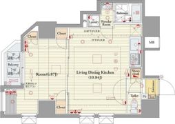 ビバリーホームズ三鷹の間取り画像