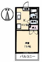 フレグランス西霞 C棟の間取り画像