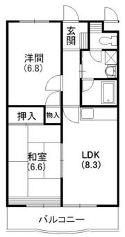 クレールトヨダの間取り画像