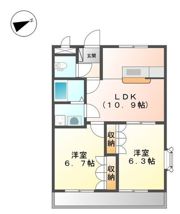 ブレスビューの間取り画像