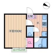バーナルヒルズⅡBの間取り画像