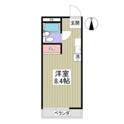 グランドール横倉の間取り画像
