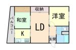 ハイツ六甲の間取り画像