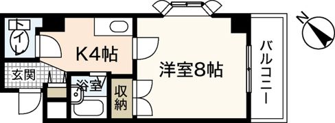 コーポエコードの間取り画像