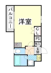 ペルル芦屋の間取り画像