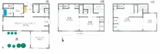 西戸部貸家の間取り画像