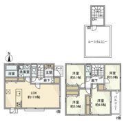 菊名戸建の間取り画像