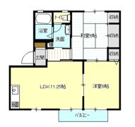 メゾンリリーフAの間取り画像