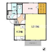 マーメゾンSOUTHの間取り画像