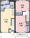 Branche 柏森 Iの間取り画像