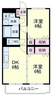 BM156（ビーエムイチゴーロク）の間取り画像