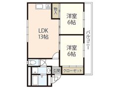 ロイヤルヨシヤマの間取り画像