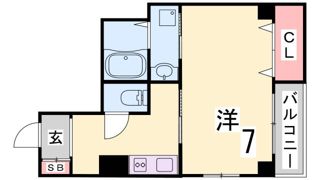 ざ・してぃ神戸元町の間取り画像