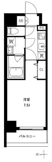 アーバンパーク浅草Ⅱの間取り画像