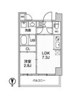 ALTERNA住吉の間取り画像