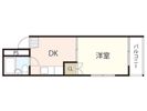 ULTIMATE ONE BLDG宇品の間取り画像