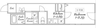 エリタージュの間取り画像