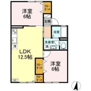 アネックス遠藤 B棟の間取り画像