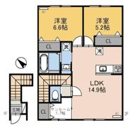 カルムコートの間取り画像