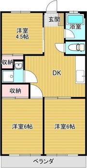 第3元八事ビルの間取り画像