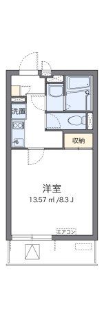 クレイノワコウサンハイツ蕨の間取り画像