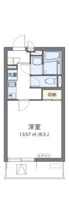 クレイノワコウサンハイツ蕨の間取り画像