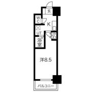 SWISS難波西の間取り画像