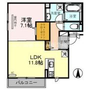 セントラルヴィレッジ B棟の間取り画像