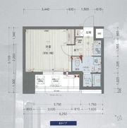 プレサンス大阪城公園ファーストシートの間取り画像