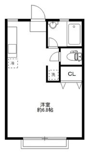 若林ビルⅡの間取り画像