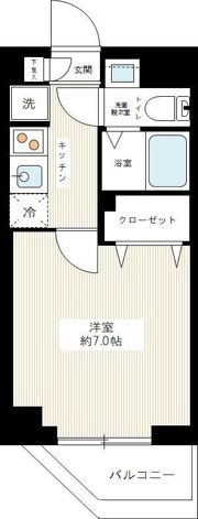 REXZY西川口AZⅡの間取り画像