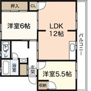 田中第二ビルの間取り画像