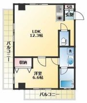 代官山眺めのいい家の間取り画像