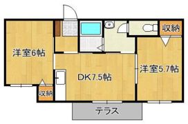 ディアス黒原の間取り画像
