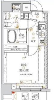 レガリス大塚の間取り画像