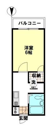 カーサジュモウの間取り画像