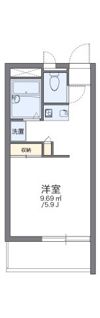 レオパレスfloraの間取り画像