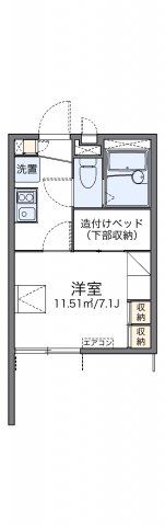 レオパレスSimple大今里の間取り画像