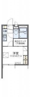 レオパレスSimple大今里の間取り画像