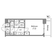 アドバンス神戸パーチェの間取り画像