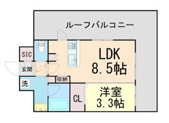 アーバネックス神戸六甲の間取り画像