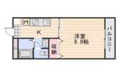 ディアスU Ⅲの間取り画像