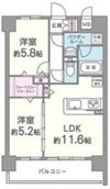 ルミエール北梅田の間取り画像